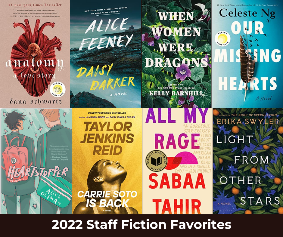 2022 Staff Picks Fiction West Des Moines Public Library